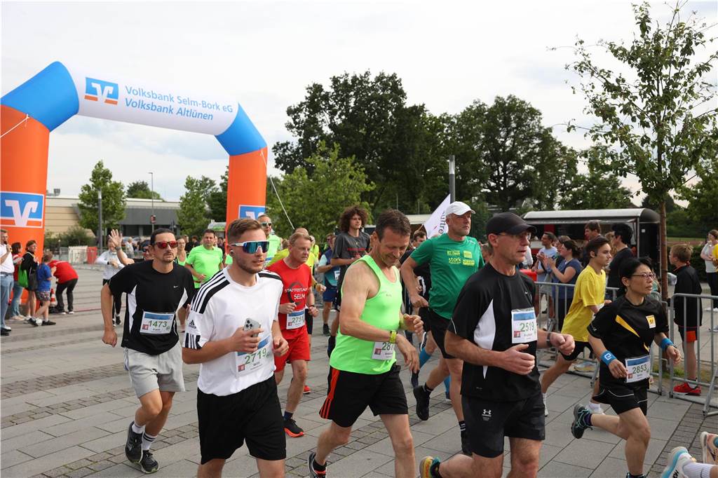 Die besten Bilder vom dritten Selmer Stadtlauf.
