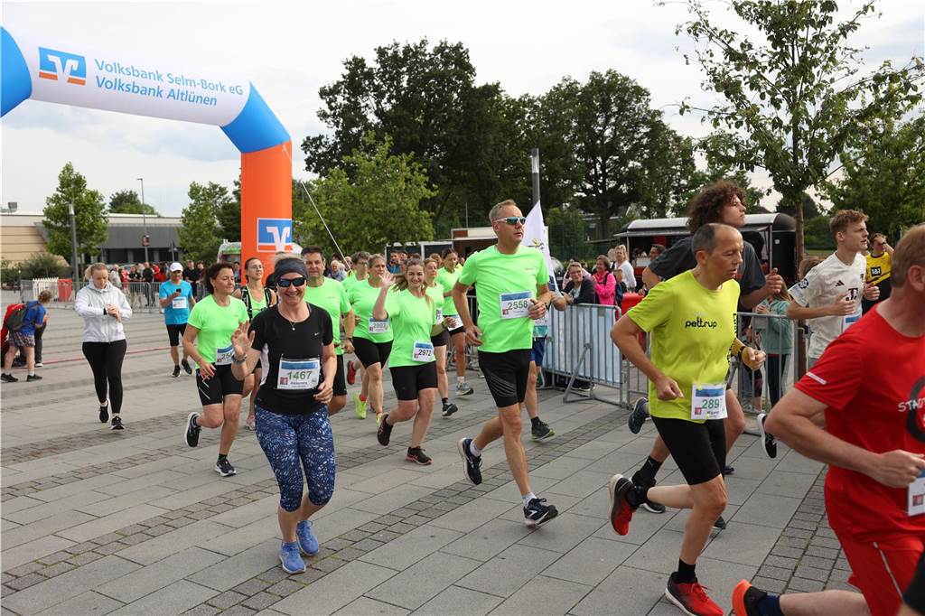 Die besten Bilder vom dritten Selmer Stadtlauf.