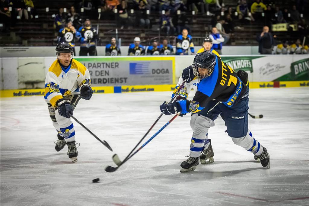 Die besten Bilder vom Jubiläumsspiel der Eisadler.