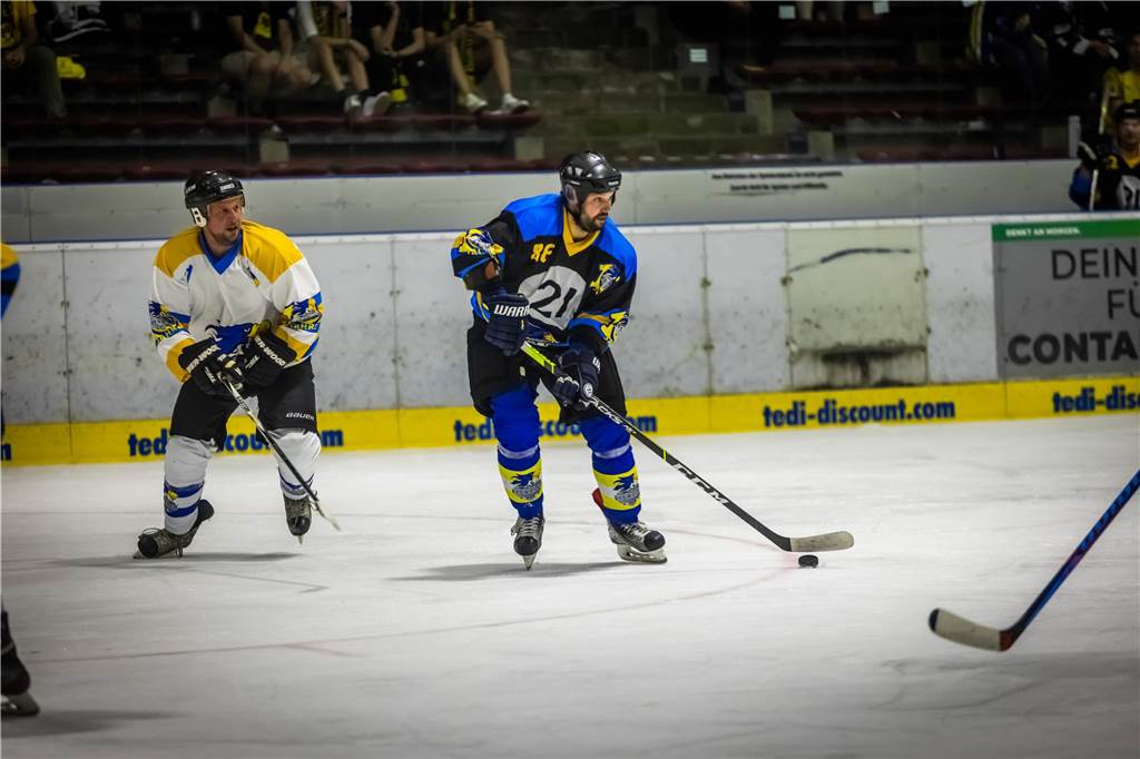 Die besten Bilder vom Jubiläumsspiel der Eisadler.