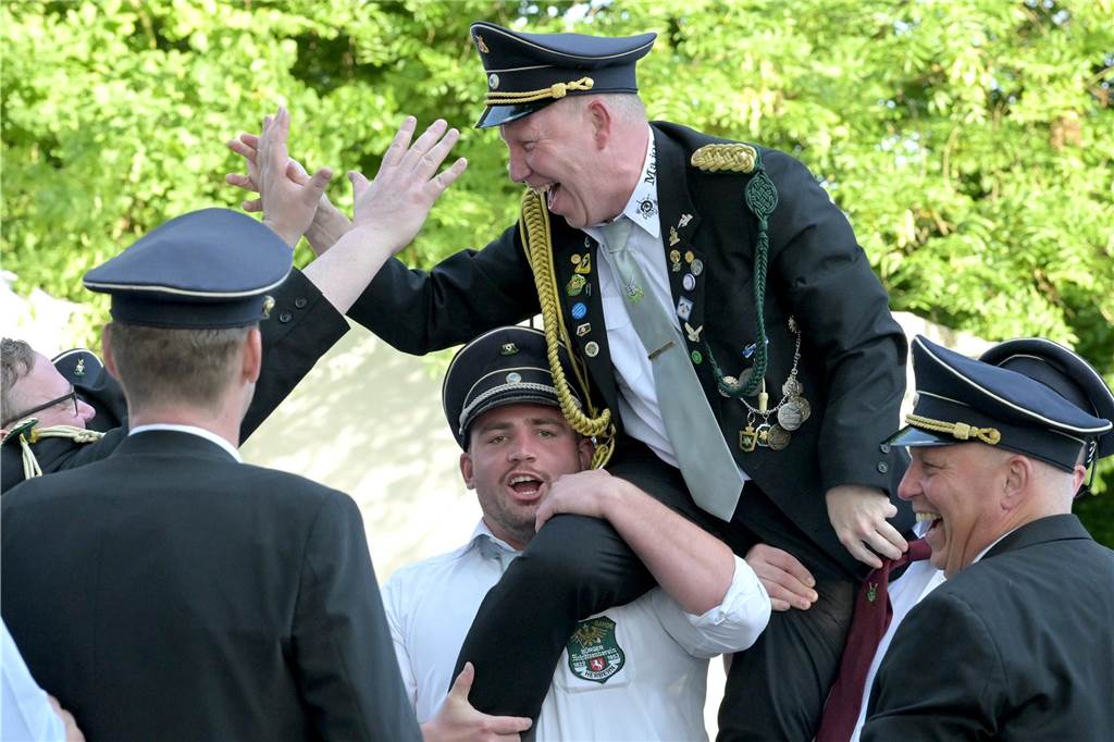 Die besten Bilder vom Vogelschießen des BSV Herbern und seinem neuen König Christoph Ruhmöller.