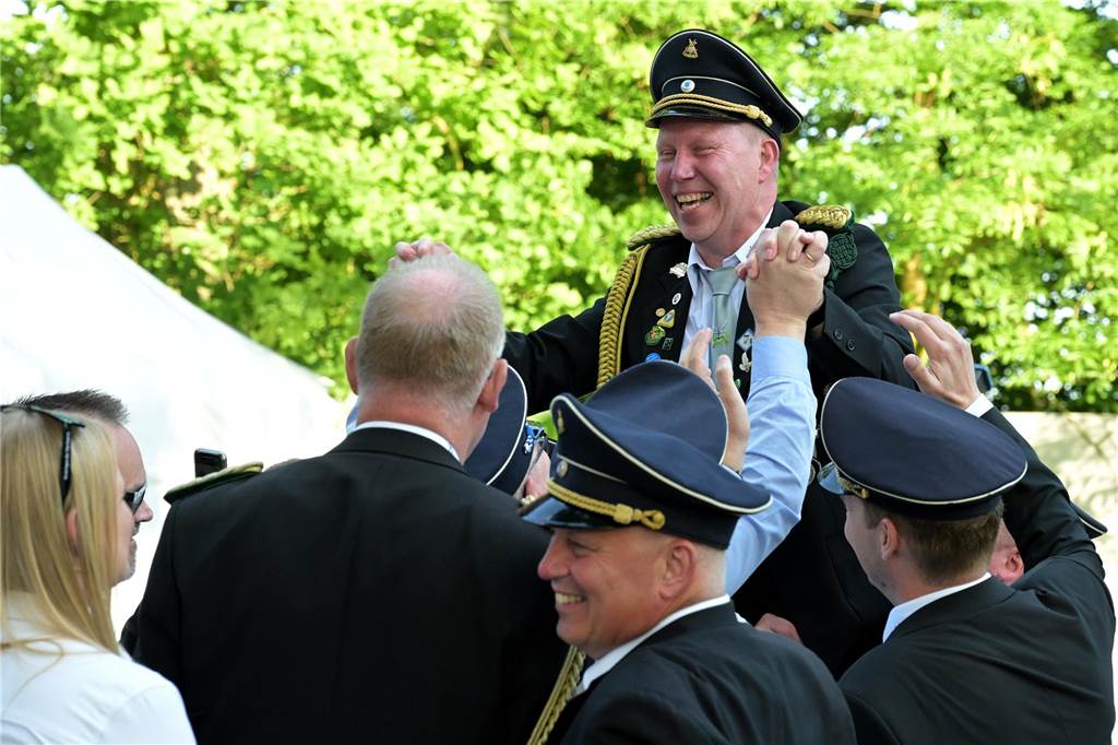Die besten Bilder vom Vogelschießen des BSV Herbern und seinem neuen König Christoph Ruhmöller.