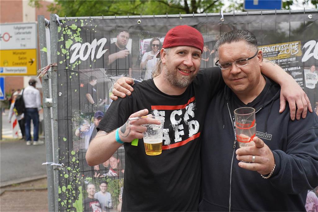 Die besten Bilder von Samstag (13. Juli) rund um die Alternative Stage beim Brunnenfest 2024 in Lünen.