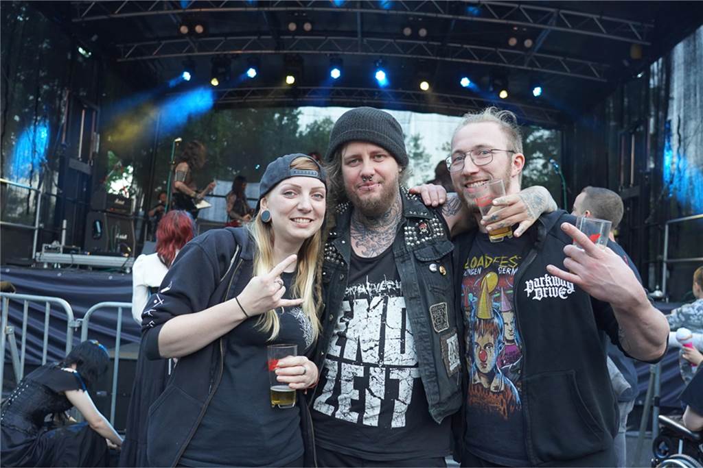 Die besten Bilder von Samstag (13. Juli) rund um die Alternative Stage beim Brunnenfest 2024 in Lünen.