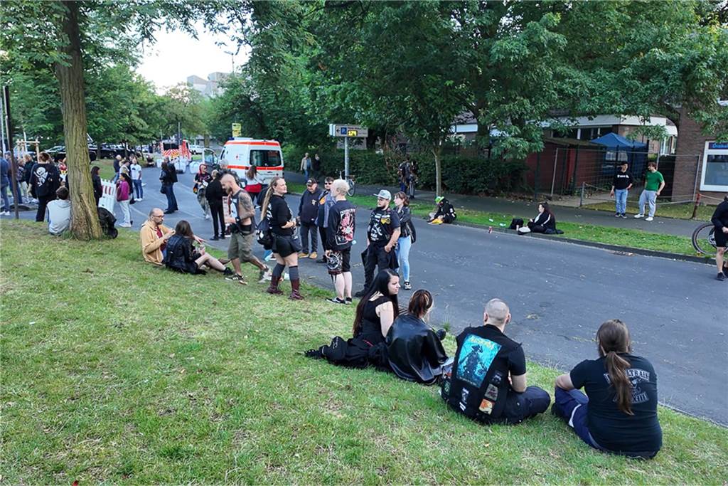 Die besten Bilder von Samstag (13. Juli) rund um die Alternative Stage beim Brunnenfest 2024 in Lünen.
