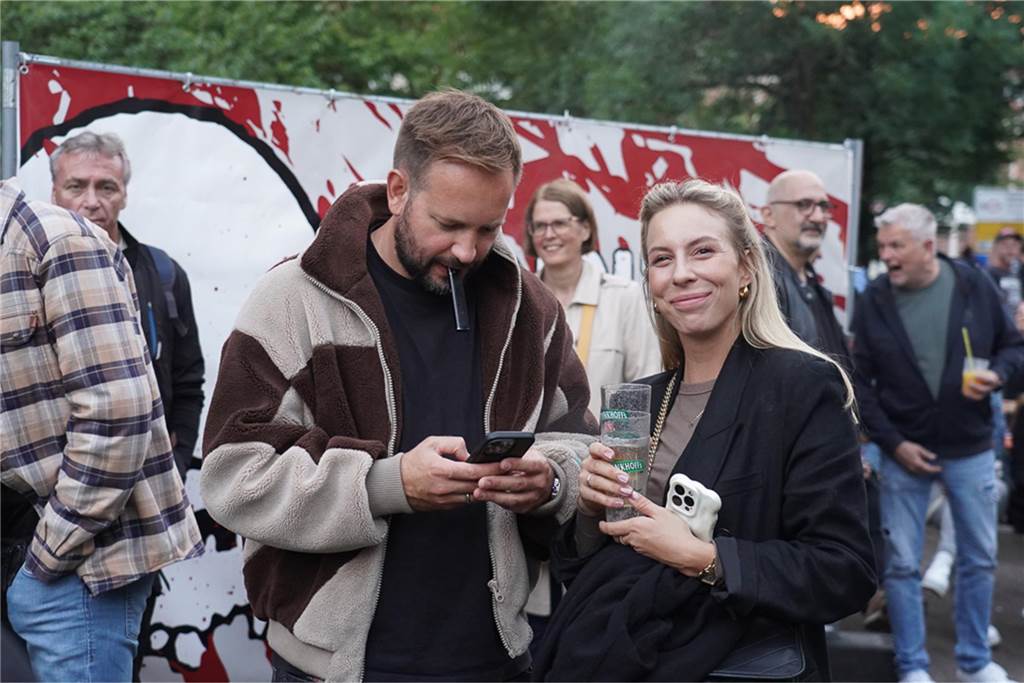Die besten Bilder von Samstag (13. Juli) rund um die Alternative Stage beim Brunnenfest 2024 in Lünen.