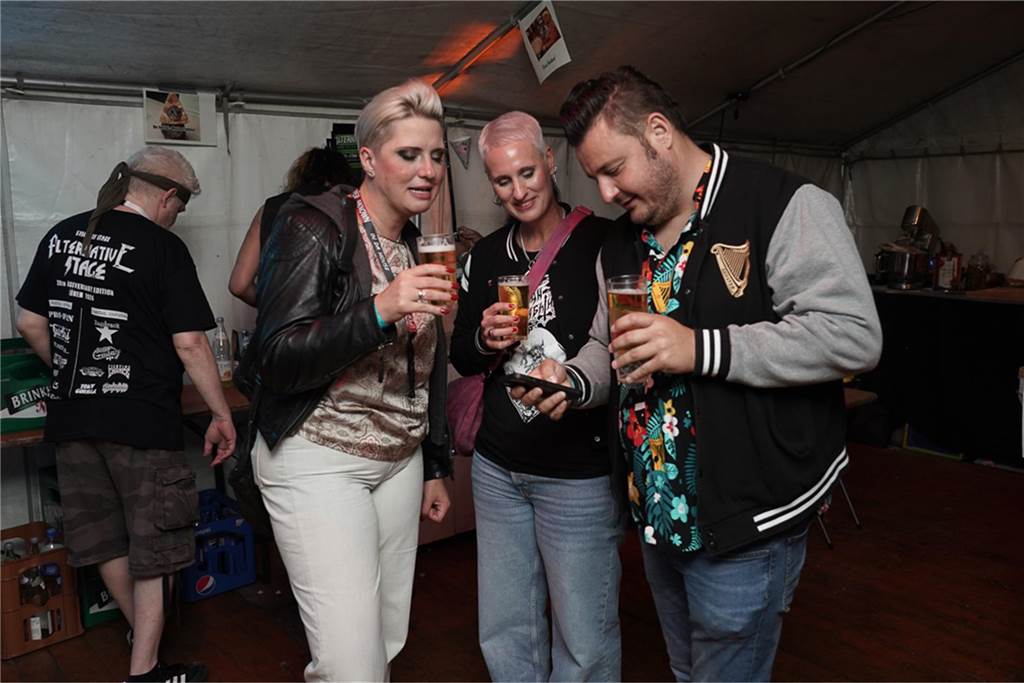 Die besten Bilder von Samstag (13. Juli) rund um die Alternative Stage beim Brunnenfest 2024 in Lünen.