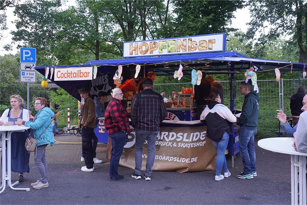 Die besten Bilder von Samstag (13. Juli) rund um die Alternative Stage beim Brunnenfest 2024 in Lünen.