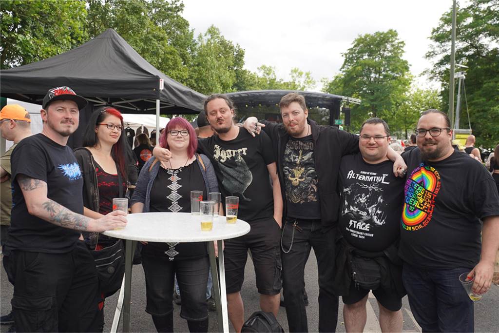 Die besten Bilder von Samstag (13. Juli) rund um die Alternative Stage beim Brunnenfest 2024 in Lünen.