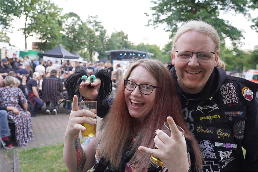 Die besten Bilder von Samstag (13. Juli) rund um die Alternative Stage beim Brunnenfest 2024 in Lünen.