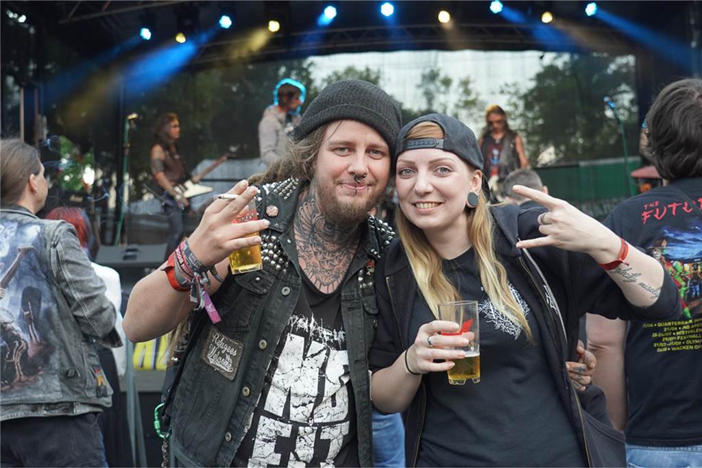 Die besten Bilder von Samstag (13. Juli) rund um die Alternative Stage beim Brunnenfest 2024 in Lünen.