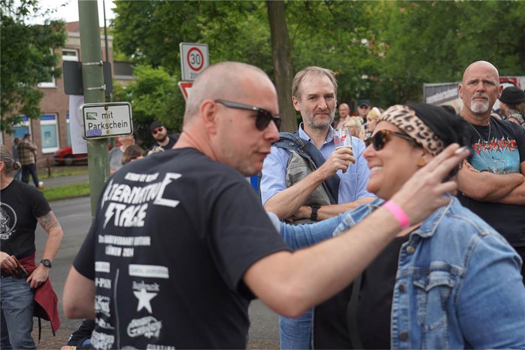 Die besten Bilder von Samstag (13. Juli) rund um die Alternative Stage beim Brunnenfest 2024 in Lünen.