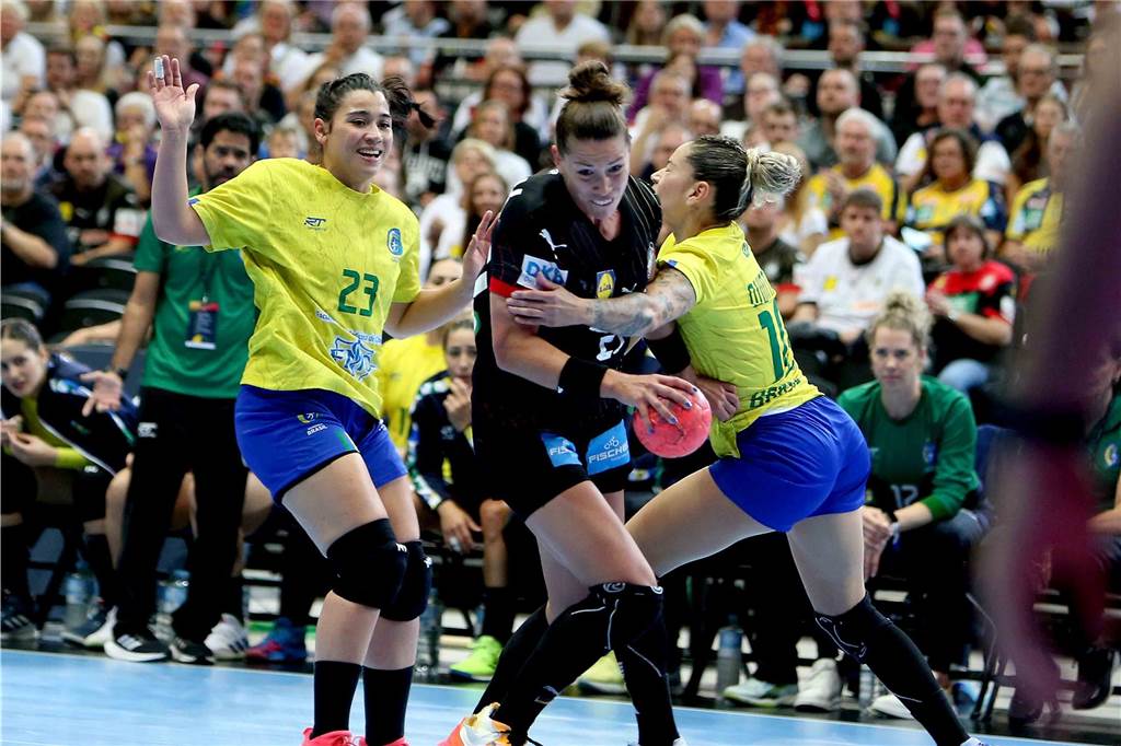 Die besten Fotos der Handball-Länderspiele in der Westfalenhalle in Dortmund. 