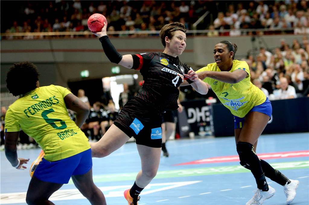 Die besten Fotos der Handball-Länderspiele in der Westfalenhalle in Dortmund. 