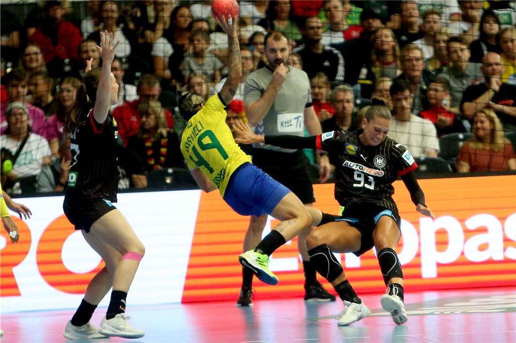 Die besten Fotos der Handball-Länderspiele in der Westfalenhalle in Dortmund. 