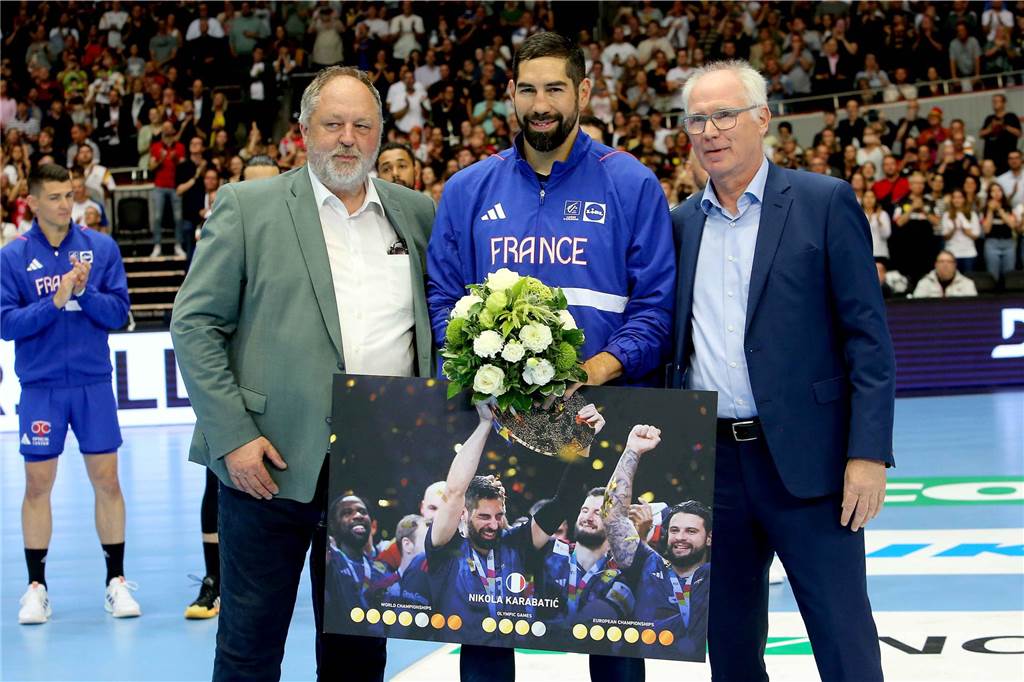 Die besten Fotos der Handball-Länderspiele in der Westfalenhalle in Dortmund. 
