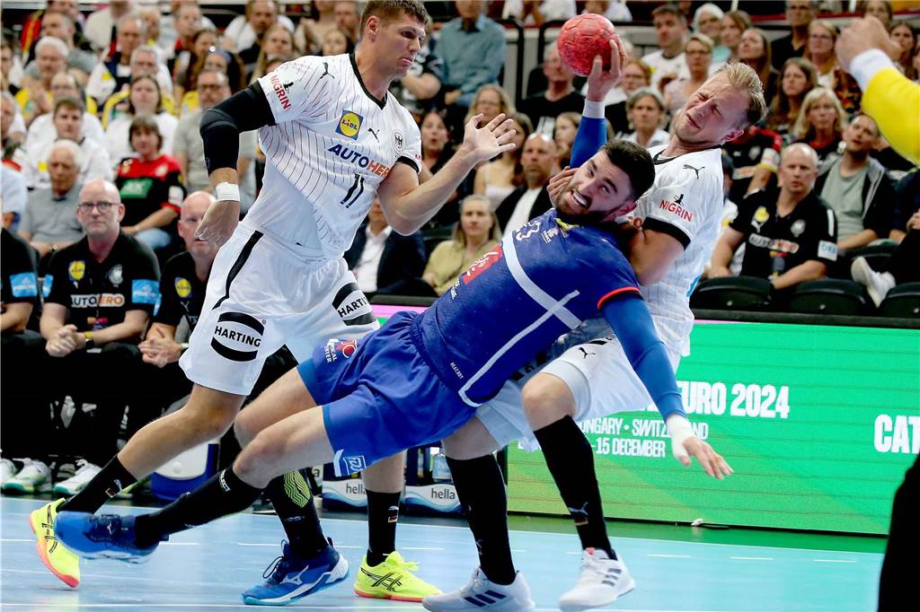 Die besten Fotos der Handball-Länderspiele in der Westfalenhalle in Dortmund. 