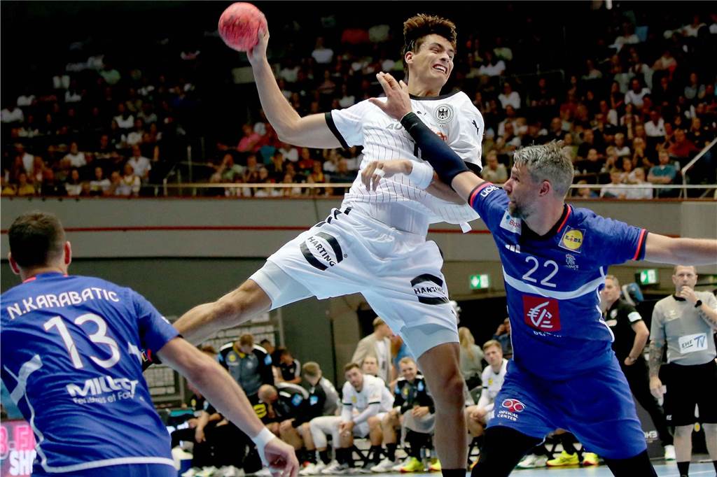 Die besten Fotos der Handball-Länderspiele in der Westfalenhalle in Dortmund. 