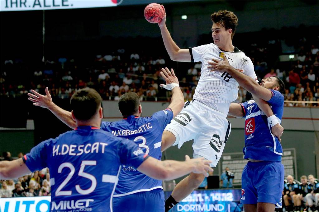 Die besten Fotos der Handball-Länderspiele in der Westfalenhalle in Dortmund. 