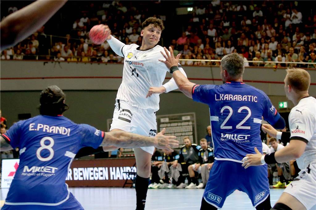Die besten Fotos der Handball-Länderspiele in der Westfalenhalle in Dortmund. 