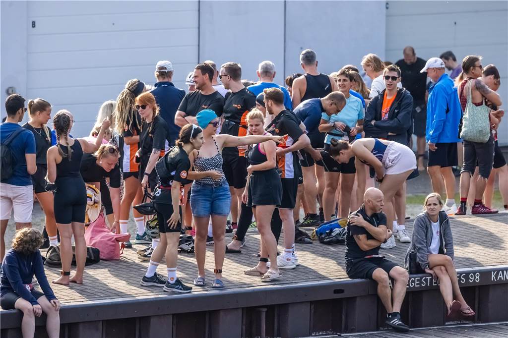 Die besten Fotos vom Triathlon in Dortmund 2024. 