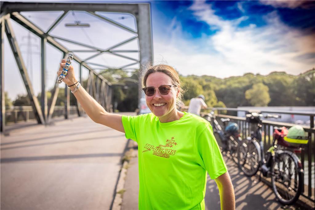 Die besten Fotos vom Triathlon in Dortmund 2024. 