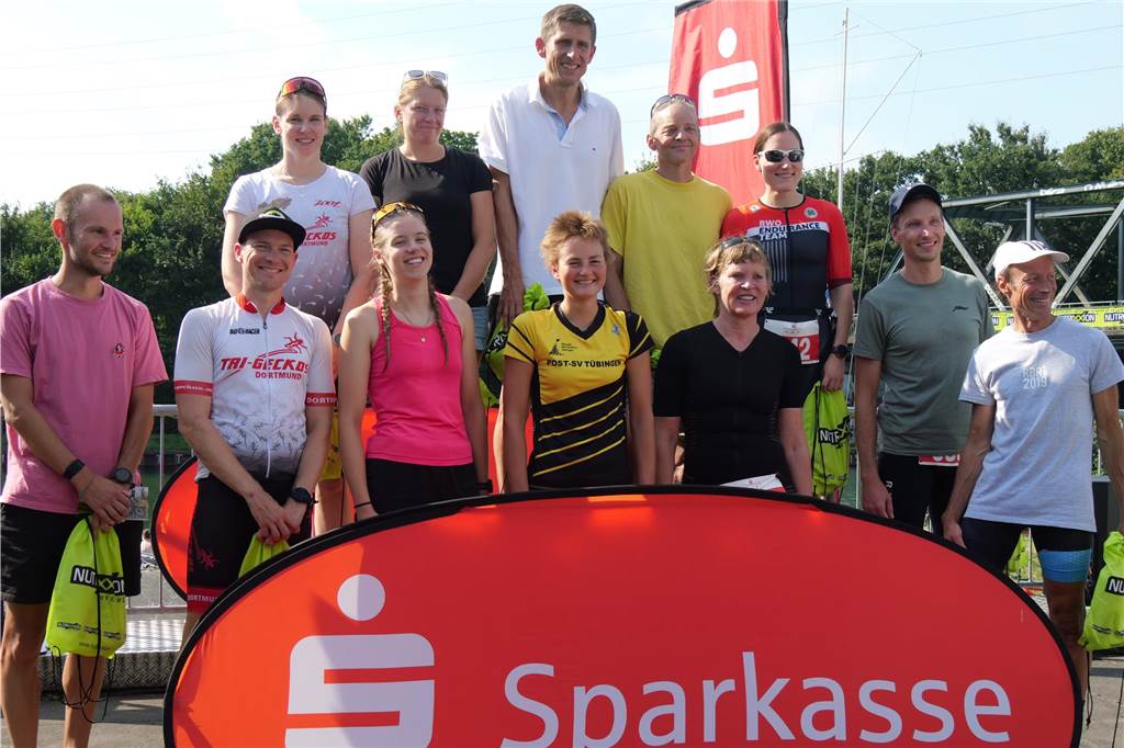 Die besten Fotos vom Triathlon in Dortmund 2024. 