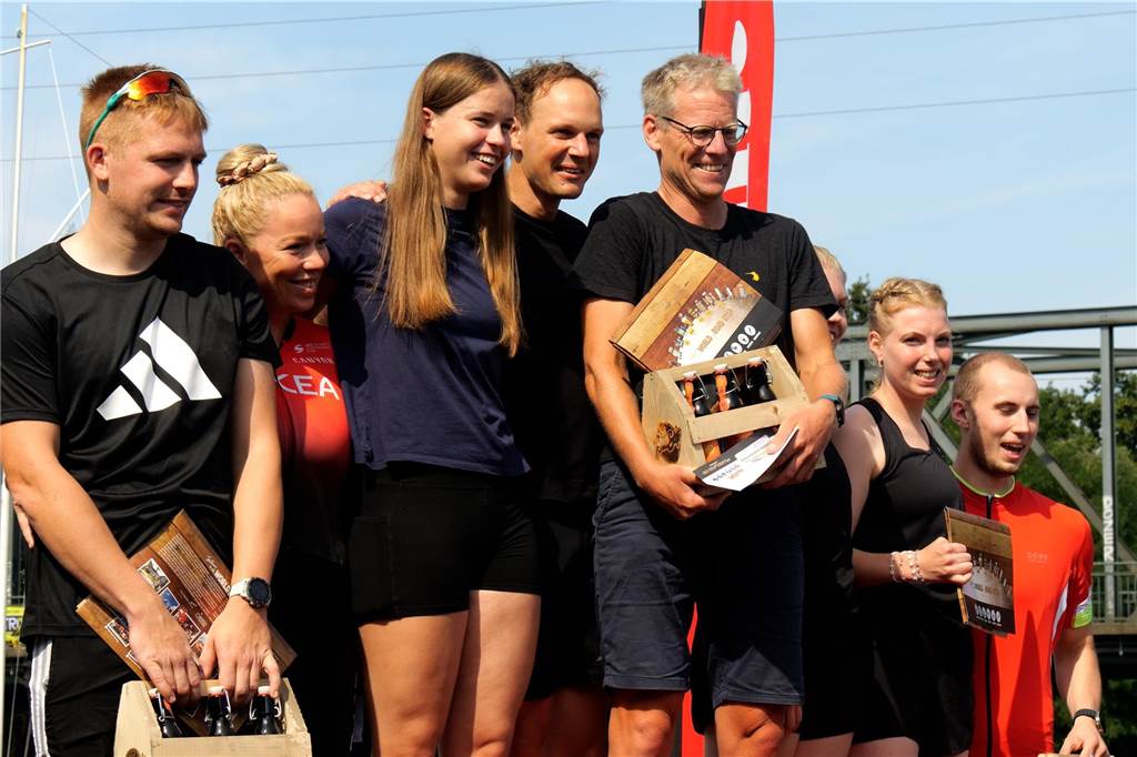 Die besten Fotos vom Triathlon in Dortmund 2024. 