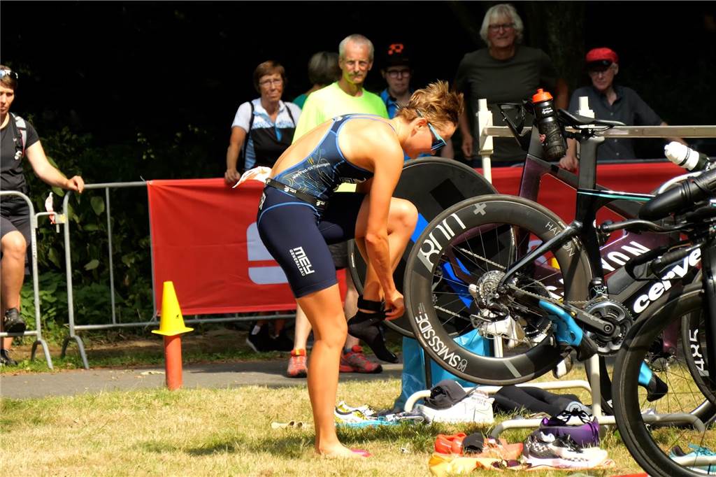 Die besten Fotos vom Triathlon in Dortmund 2024. 