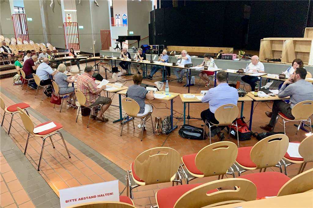 Die Bezirksvertreter kommen wieder im Helene-Lange-Gymnasium zusammen.