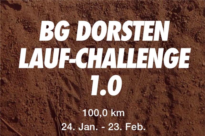 Die BG Dorsten lädt zur Lauf-Challenge BG Dorsten, Laufchallenge