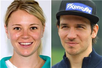Die Biathletin Miriam Gössner und Alpin-Star Felix Neureuther haben sichg das Jawort gegeben. Fotos: Jens-Ulrich Koch/dpa-Zentralbild Foto: Jens-Ulrich Koch