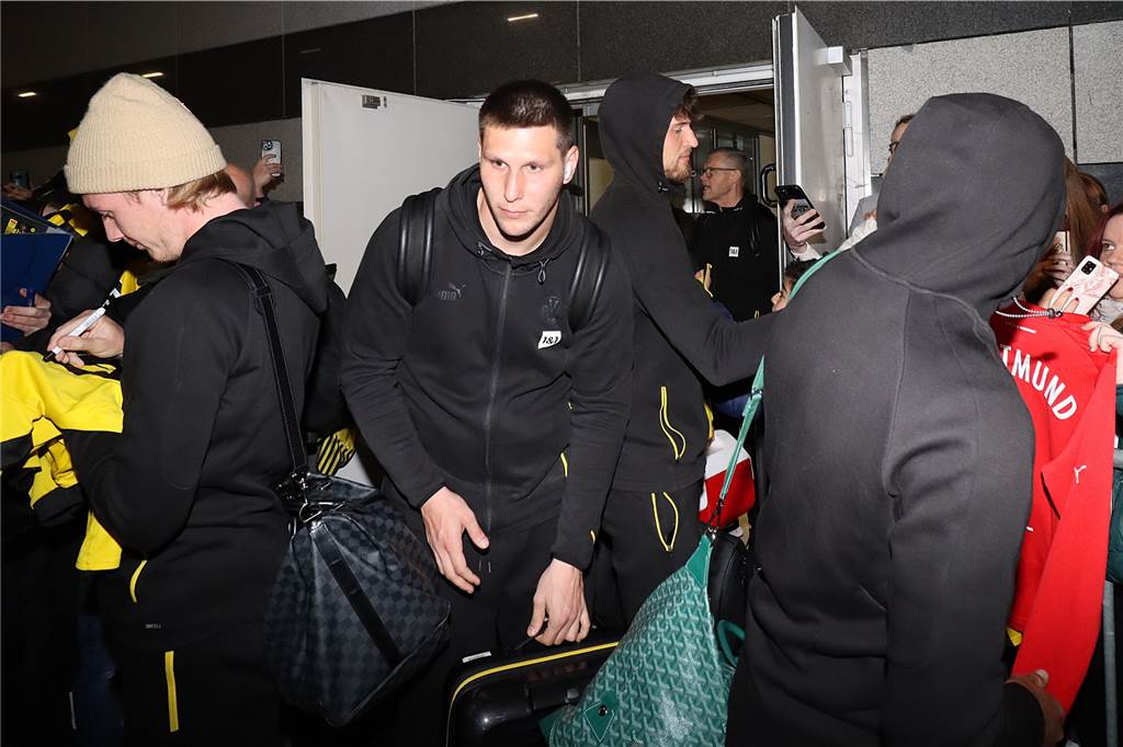 Die Bilder der BVB-Rückkehr aus Spanien.