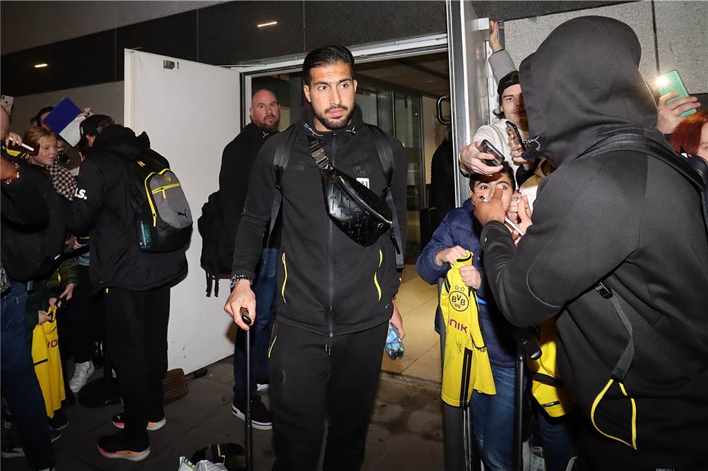 Die Bilder der BVB-Rückkehr aus Spanien.
