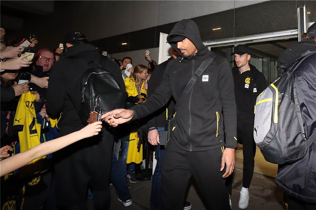 Die Bilder der BVB-Rückkehr aus Spanien.