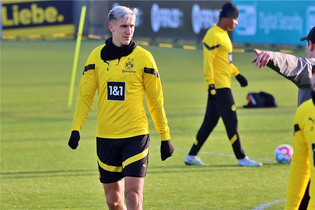 Die Bilder des BVB-Trainings am 7. Dezember.