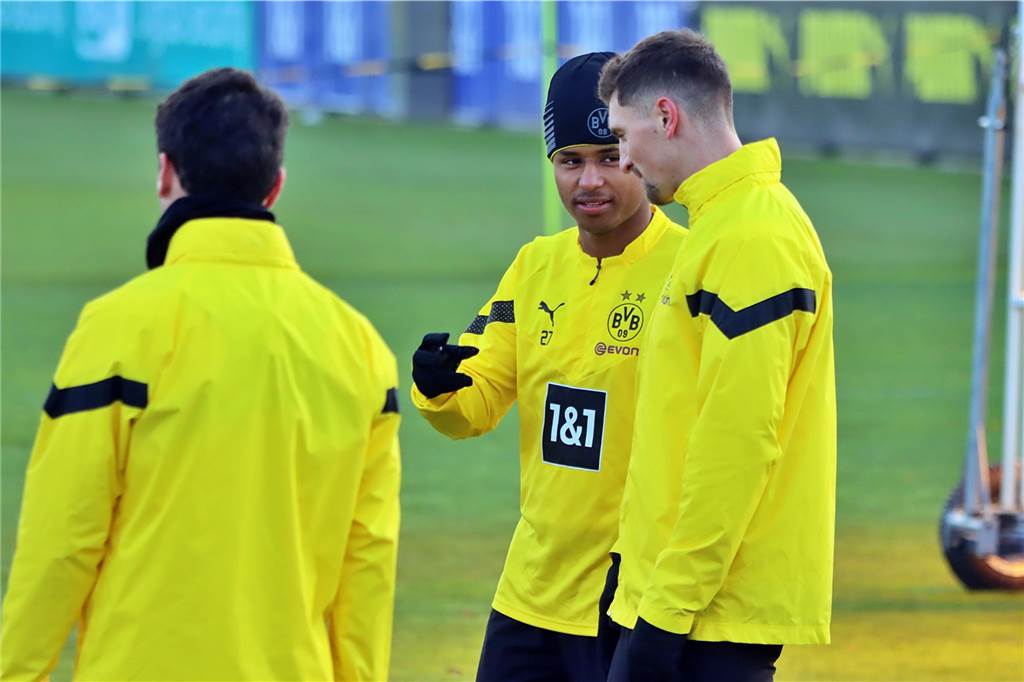Die Bilder des BVB-Trainings am 7. Dezember.