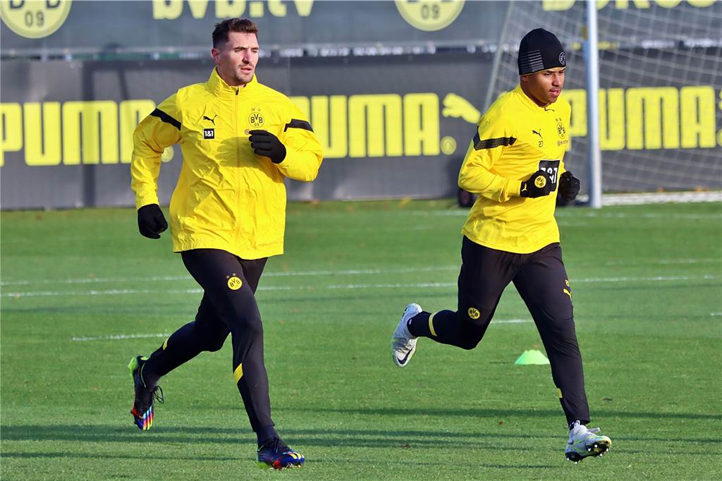 Die Bilder des BVB-Trainings am 7. Dezember.