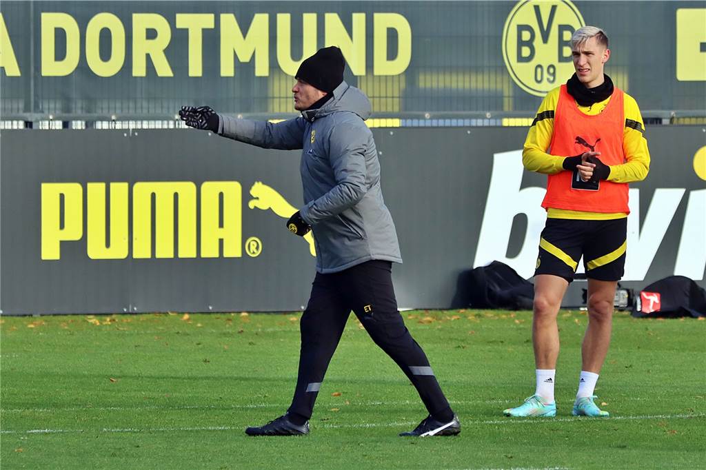 Die Bilder des BVB-Trainings am 7. Dezember.