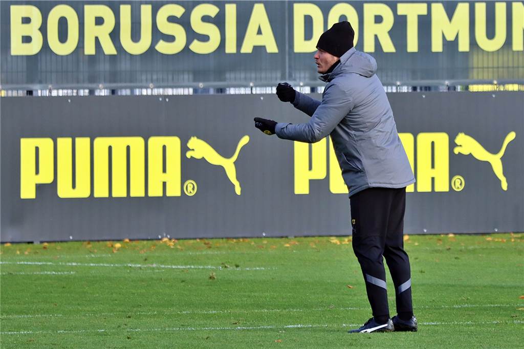 Die Bilder des BVB-Trainings am 7. Dezember.