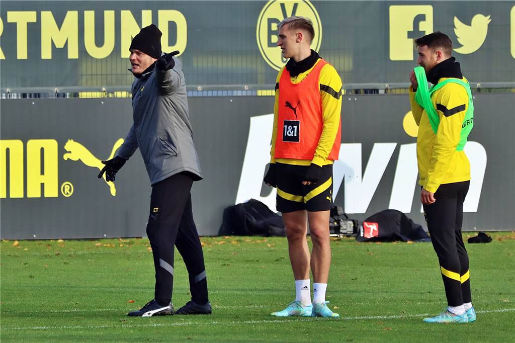  Die Bilder des BVB-Trainings am 7. Dezember.