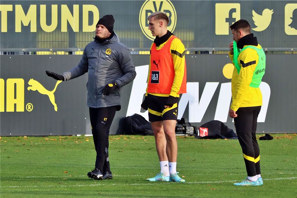 Die Bilder des BVB-Trainings am 7. Dezember.