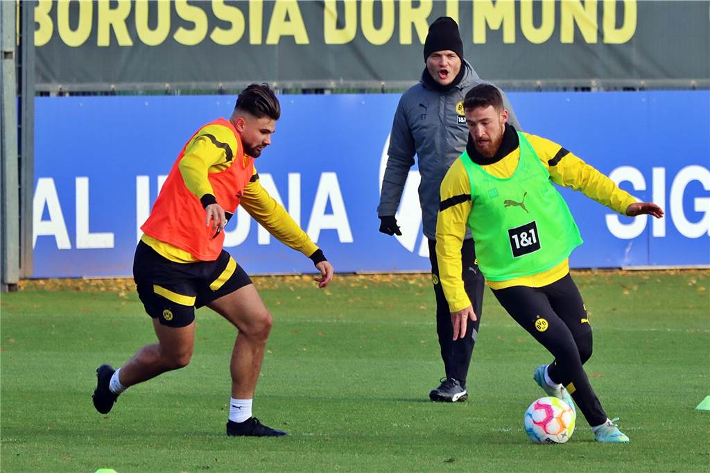 Die Bilder des BVB-Trainings am 7. Dezember.
