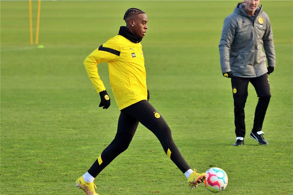 Die Bilder des BVB-Trainings am 7. Dezember.