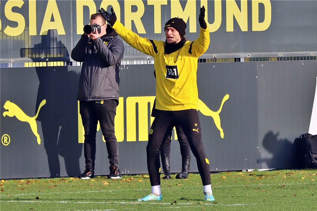 Die Bilder des BVB-Trainings am 7. Dezember.