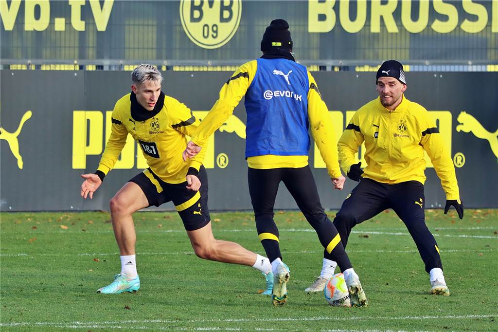 Die Bilder des BVB-Trainings am 7. Dezember.