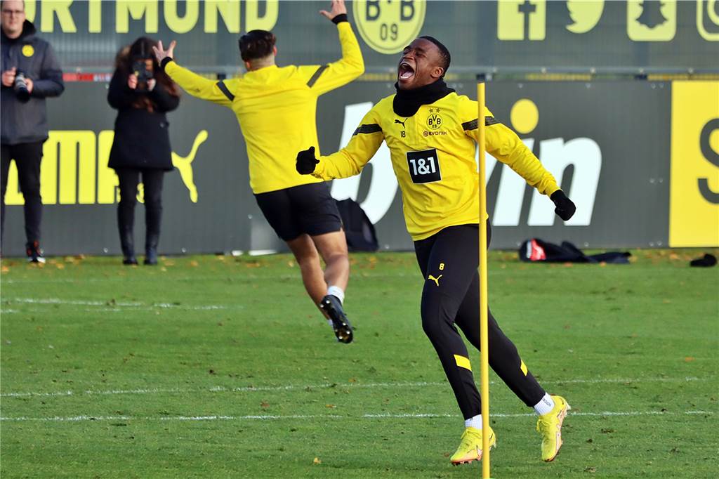Die Bilder des BVB-Trainings am 7. Dezember.