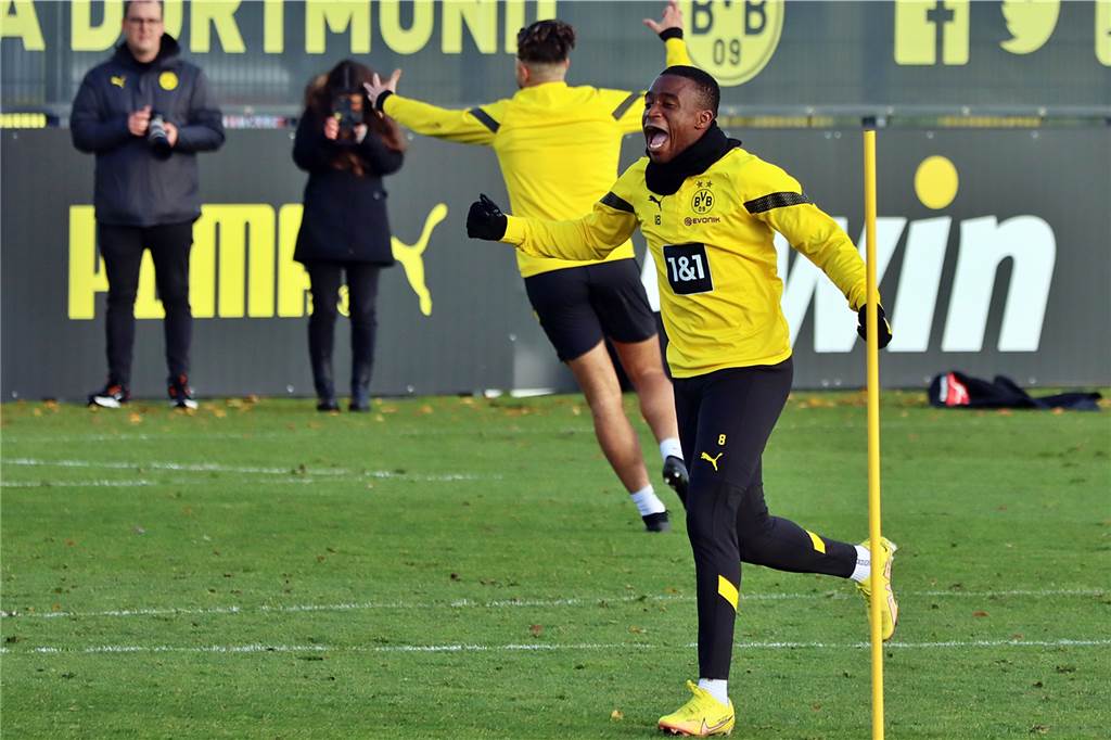 Die Bilder des BVB-Trainings am 7. Dezember.