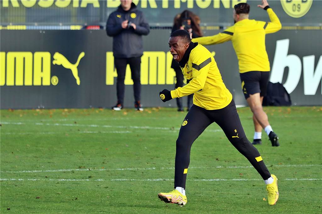 Die Bilder des BVB-Trainings am 7. Dezember.