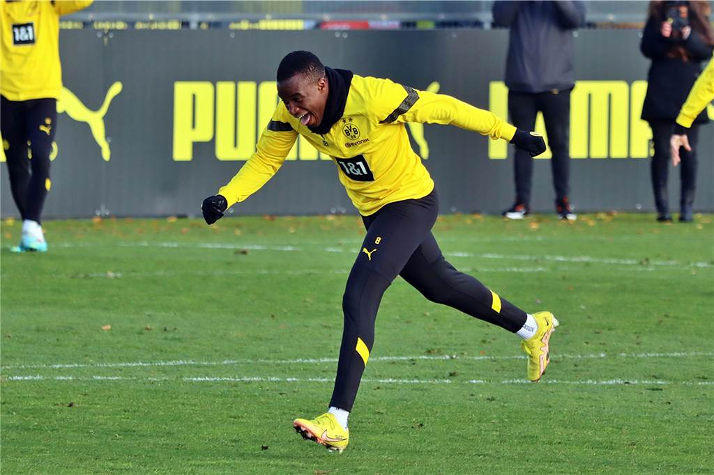 Die Bilder des BVB-Trainings am 7. Dezember.